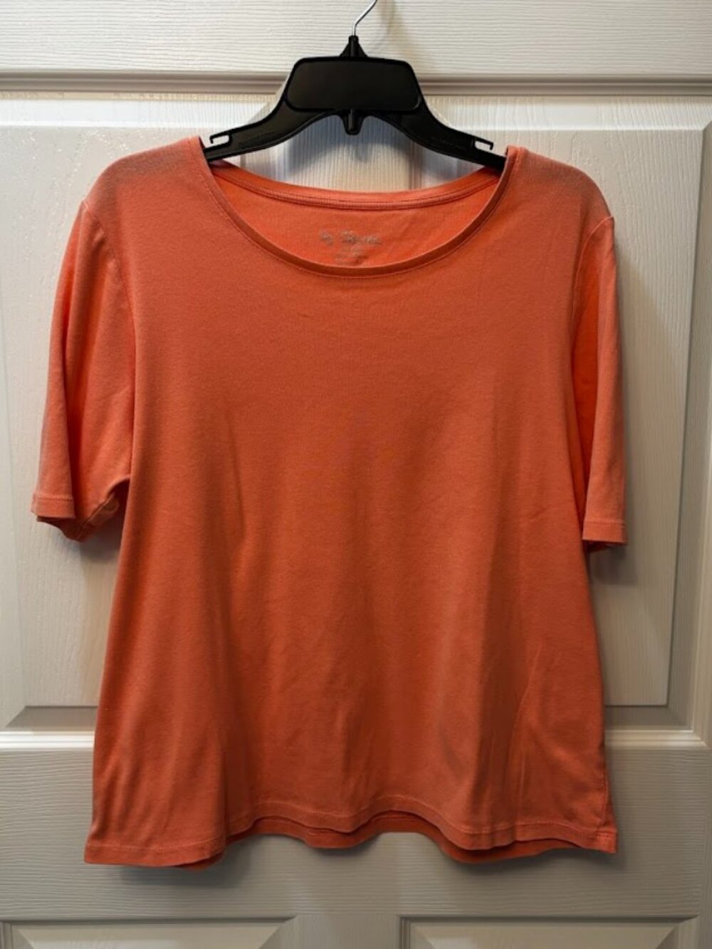 Chico's Cotton T-Shirt, Peach Color, Size 3